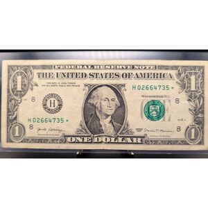 2017 $1 Star Note  – St. Louis Federal Reserve